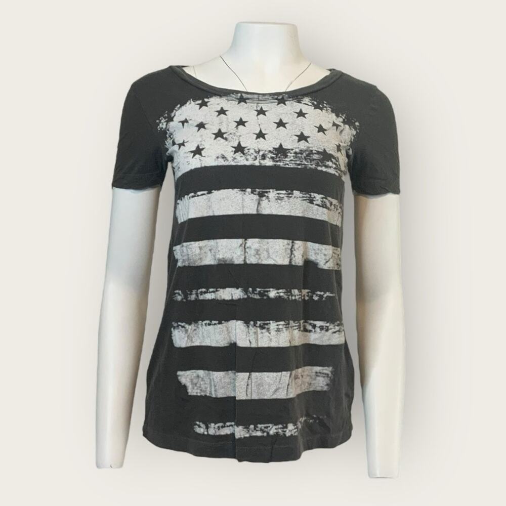 NWT | Chaser | American Flag Tee | Gray | Various Sizes